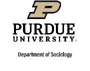 Purdue University Department of Sociology Logo